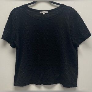 4 for $25 🍒 Ivy Rose Black Lace Women Crop Top Size 1x